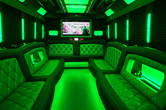 Limo bus service